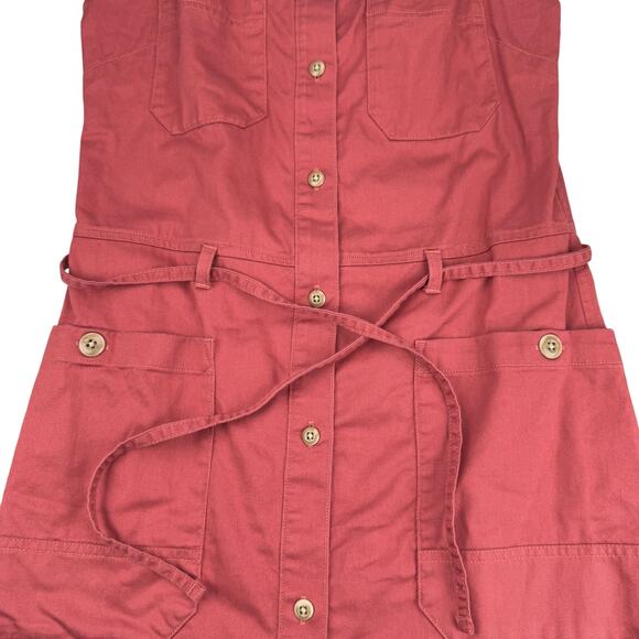 THE NORTH FACE Sandy Shore Pocket Dress Sz XS Washed Salmon Red - Picture 4 of 6